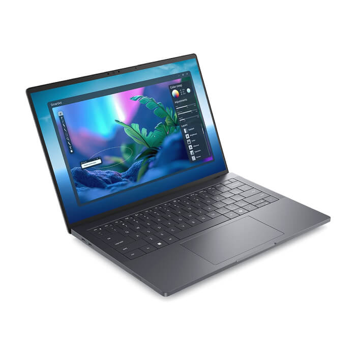 Dell Pro Max 14 Premium MA14250, Intel Ultra 7 265H vPro (13 TOPS NPU, 16cores, up to 5.30 GHz), 14" FHD+ (1920x1200), 400 Nit AG, 32GB LPDDR5x 8400 MT/s, 512GB TLC, NVIDIA RT ID 97058 (тъмнейл - 2)