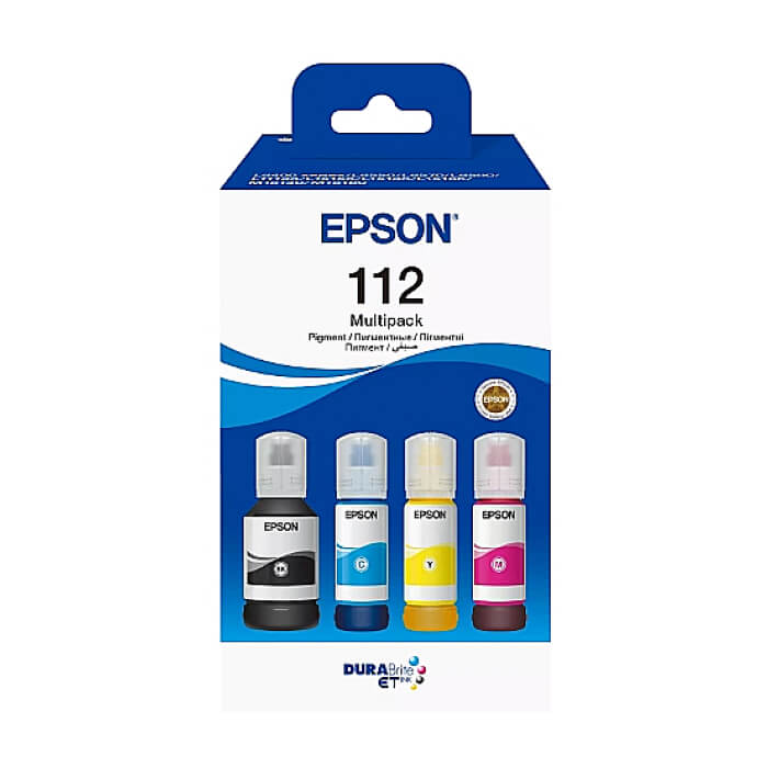 Epson 112 EcoTank 4-colour Multipack ID 84370 на супер цена от GT Computers Epson 112 EcoTank 4-colour Multipack ID 84370 на супер цена