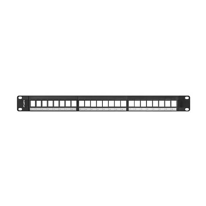 Lanberg patch panel blank 24 port 1U for keystone modules, black ID 62864 на супер цена от GT Computers Lanberg patch panel blank 24 port 1U for keystone modules, black ID 62864 на супер цена