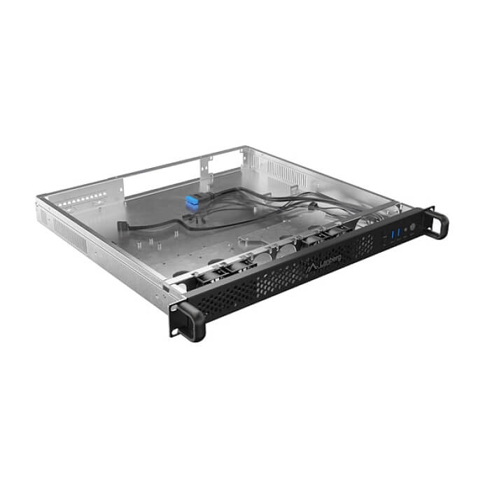 Lanberg Rackmount Server Chassis ATX 420/10 19"/1U ID 96688 (тъмнейл - 5)