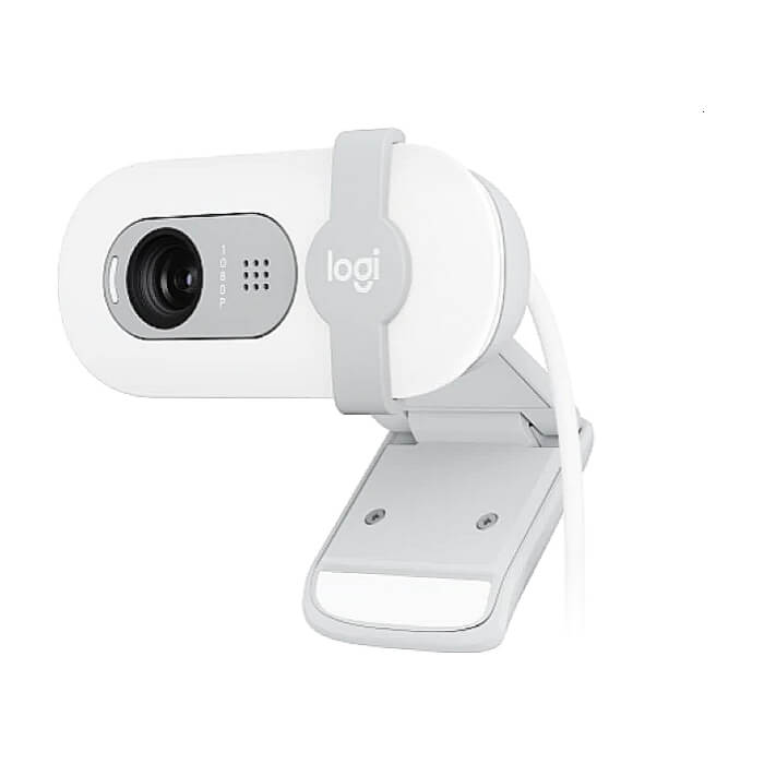 Logitech Brio 100 Full HD Webcam - OFF-WHITE - USB - N/A - EMEA28-935 - WEBCAM ID 71171 (тъмнейл - 2)
