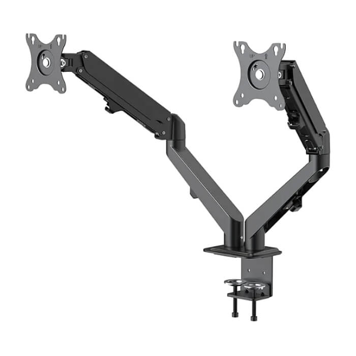 Neomounts by Newstar Gas Spring Mount (clamp/grommet) for 2 Monitor Screens ID 66748 (тъмнейл - 3)