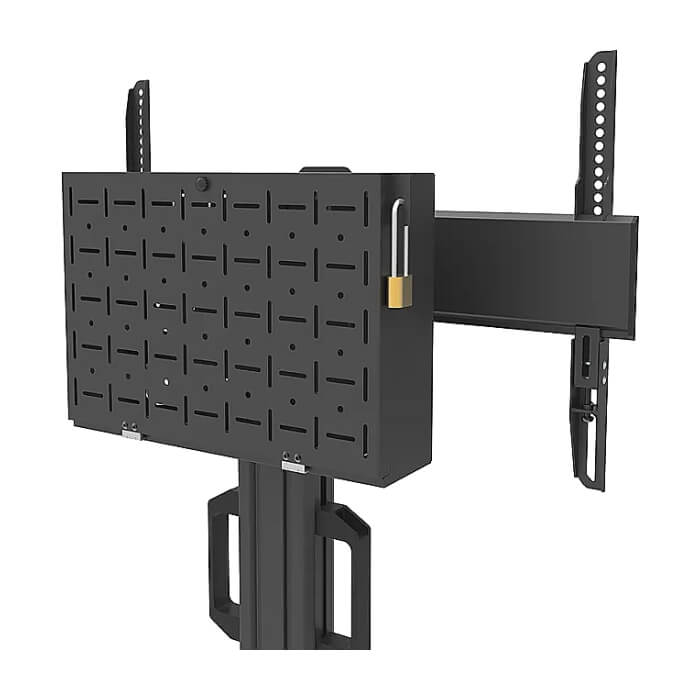Neomounts Select Mobile Display Floor Stand (37-75") 10 cm. Wheels, Black ID 66685 (тъмнейл - 4)