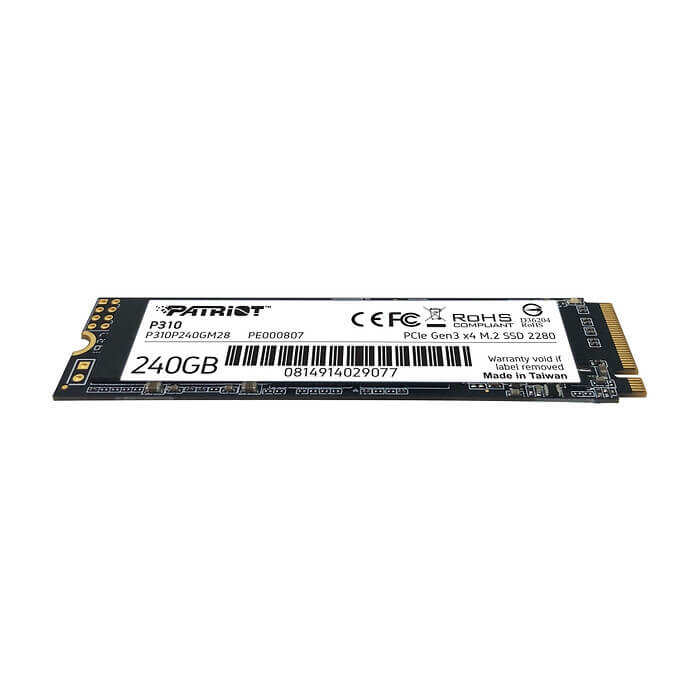 Patriot P310 240GB M.2 2280 PCIE ID 73477 (тъмнейл - 5)