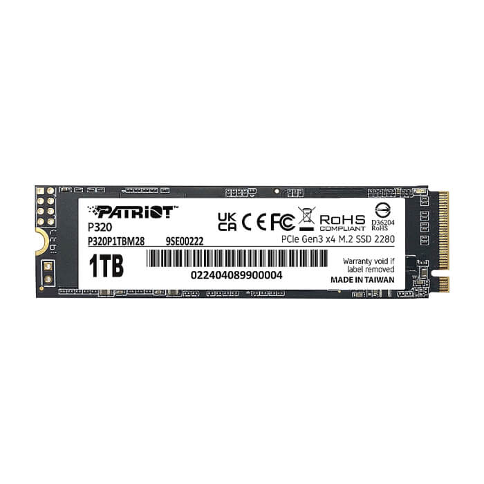 Patriot P320 1TB M.2 2280 PCIE ID 79498