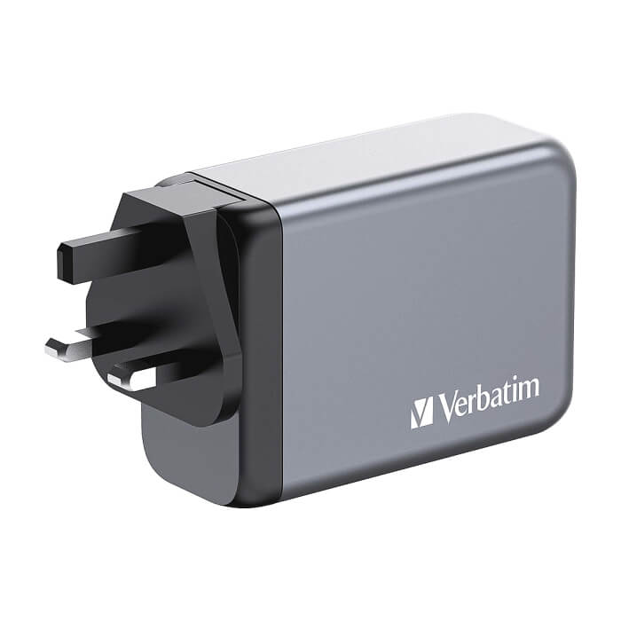 Verbatim GNC-240 GaN Charger 4 Port 240W USB A/C (EU/UK/US) ID 75223 (тъмнейл - 4)