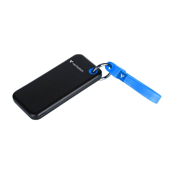 Verbatim Pocket SSD USB 3.2 Gen 2 512GB Black/Blue (тъмнейл - 3)
