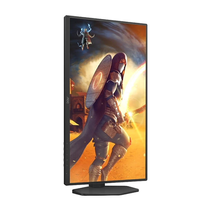 AOC 25G4SXU, 24.5" Fast IPS WLED, 1920x1080@300Hz/310Hz, 1ms GtG, 0.3ms MPRT, 1000:1, 80M:1 DCR, Adaptive Sync, FlickerFree, Low Blue Light, Tilt, Height Adjust, Pivot, Swivel, 2xHDMI, DP, USB hub ID 88630 (тъмнейл - 4)