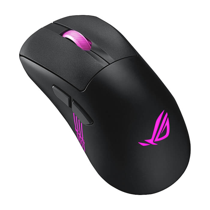 Asus ROG Keris II Origin Wireless Gaming Mouse, 65g Lightweight, Ergonomic, Push-Fit Switch Socket, 42K Optical Sensor, ROG Micro Switch II, ROG Omni Receiver, 5 Programmable Butto (тъмнейл - 5)