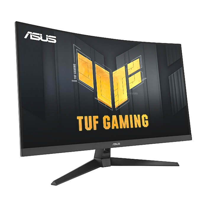 Asus TUF Gaming VG32WQ3B Gaming Monitor, 31.5 ", QHD, Curved, 180Hz, ELMB, FreeSync, 0.5ms response time,300 cd/m2, 90% DCI-P3, HDR, DisplayWidget Center, 2 x2w, Black ID 91053 (тъмнейл - 2)