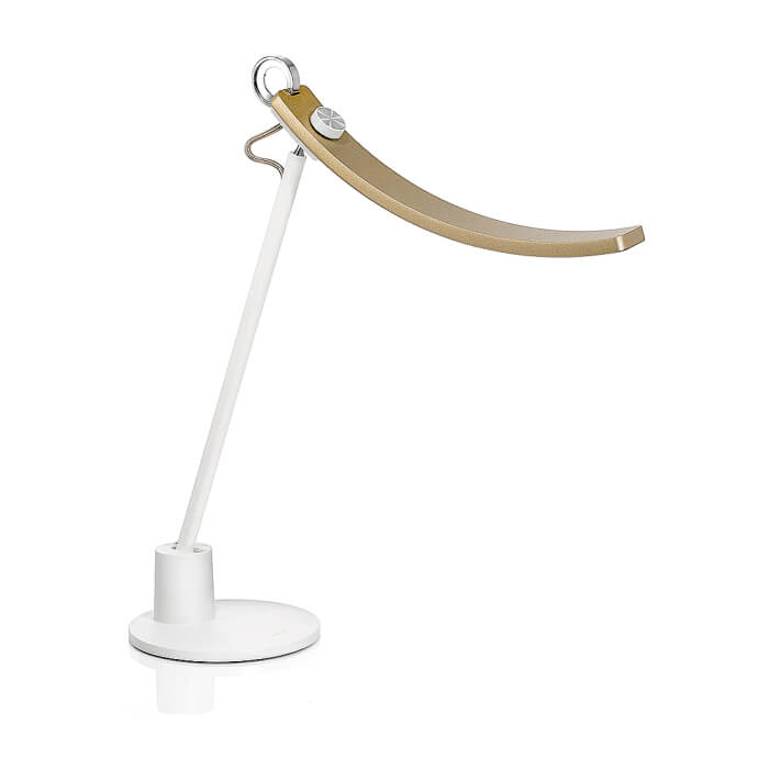 BenQ (CW+WW) Table WiT Genie e-Reading lamp Light Source Dual Color LED, Color Rendering Index >95, Center Illuminance 1600 lux (Height 45cm), Color Temperature 2700K ~ 5700K, Lighting Coverage (At 500 Lux) 90cm (width), Aluminum alloy, GOLD ID 66631 на супер цена