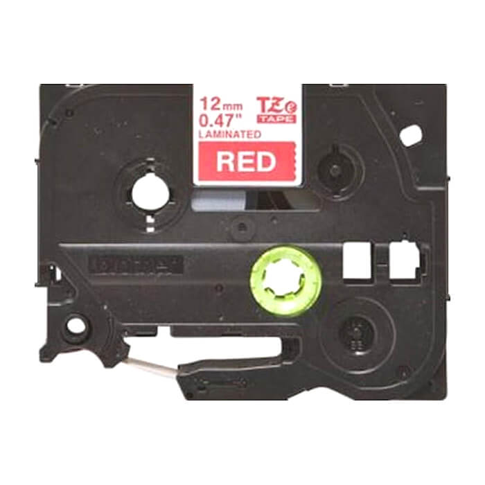 Brother TZe-435 Tape White on Red, Laminated, 12mm, 8m ID 70734 на супер цена