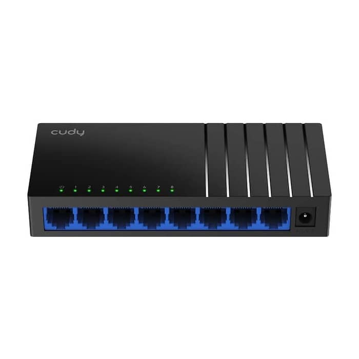 Cudy GS108 8-Port Gigabit Metal Switch, 8 10/100/1000M RJ45 Ports, Desktop Metal Case на супер цена от GT Computers Cudy GS108 8-Port Gigabit Metal Switch, 8 10/100/1000M RJ45 Ports, Desktop Metal Case на супер цена