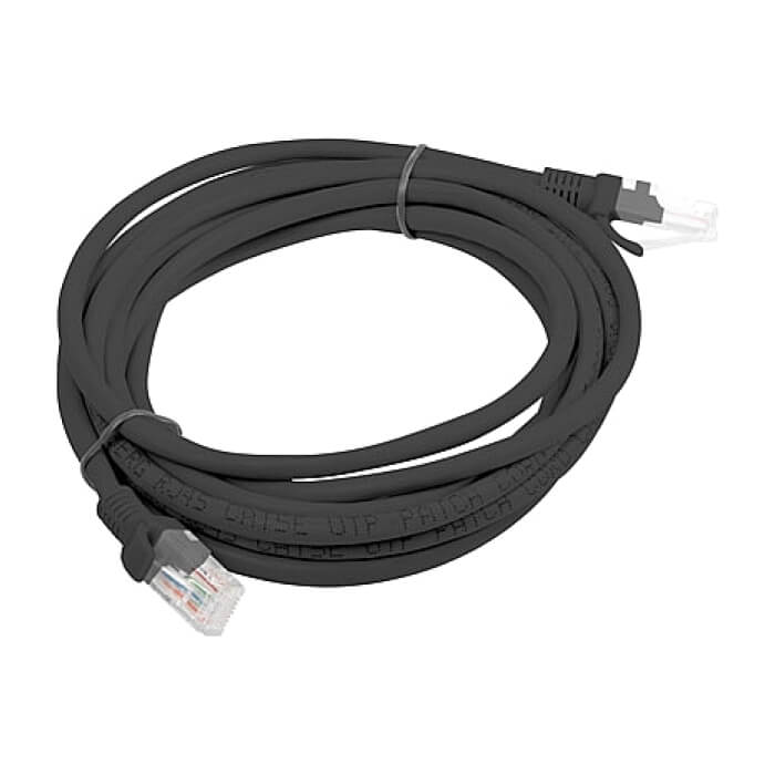 Кабел - Lanberg patch cord CAT.6 3m, black ID 72181 (тъмнейл - 2)