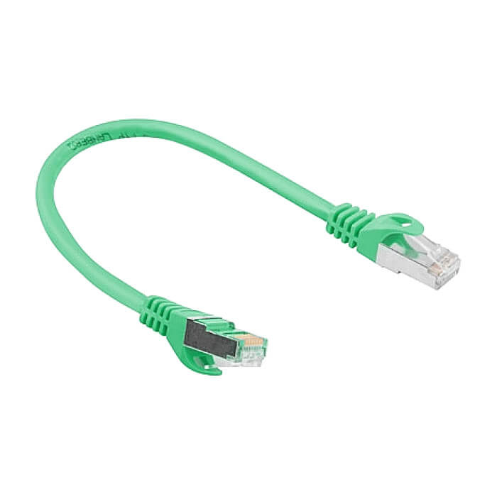 Кабел - Lanberg patch cord CAT.6 FTP 0.25m, green ID 72436 (тъмнейл - 2)