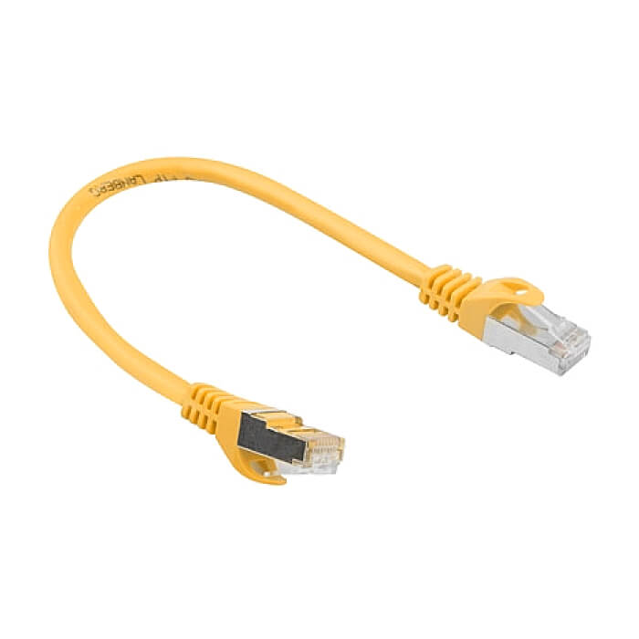 Кабел - Lanberg patch cord CAT.6 FTP 0.25m, orange ID 72433 (тъмнейл - 2)