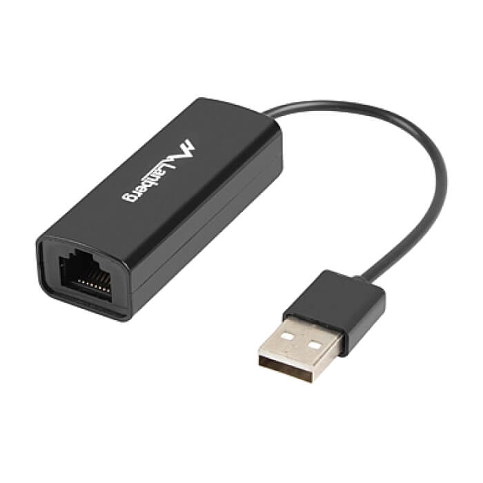 Lanberg LAN adapter card USB 2.0 1x RJ45 100MB on cable (тъмнейл - 2)
