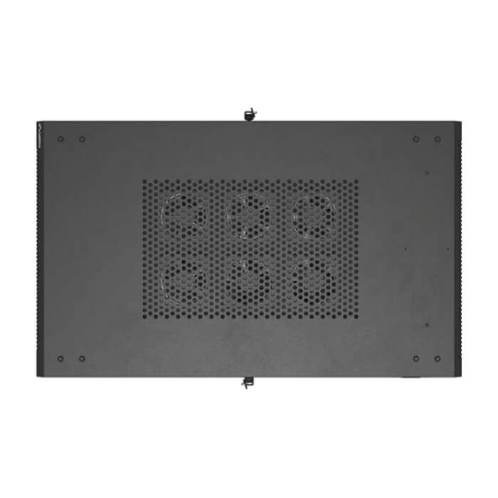 Lanberg Rack Cabinet 19" Free-Standing 22U/600X1000 (FlAT Pack) With Mesh Door Black ID 98072 (тъмнейл - 4)