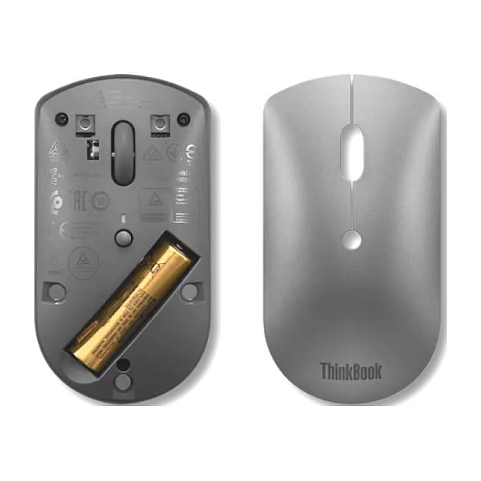 Lenovo ThinkBook Bluetooth Silent Mouse (тъмнейл - 3)