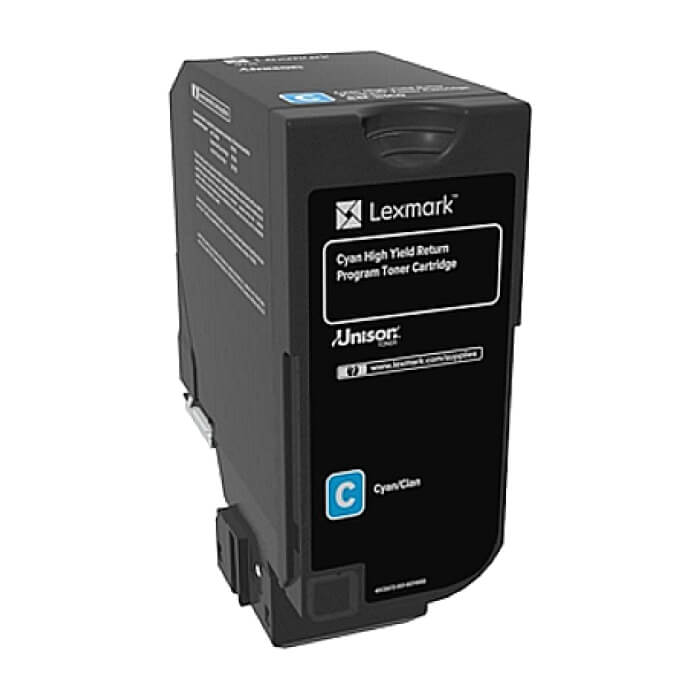 Lexmark 84C2HC0 CX725 Cyan Return Programme 16K Toner Cartridge ID 68178 на супер цена от GT Computers Lexmark 84C2HC0 CX725 Cyan Return Programme 16K Toner Cartridge ID 68178 на супер цена
