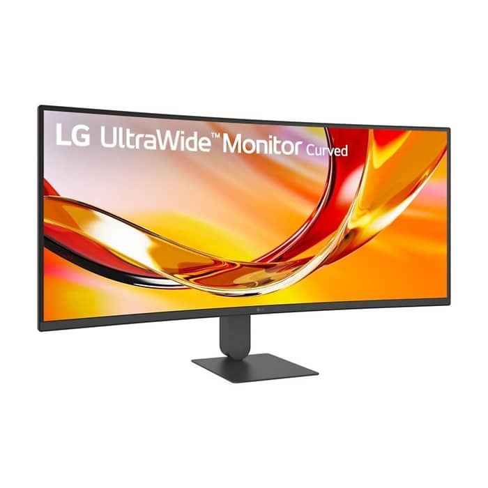 LG 34U620B-B, 34" UltraWide 21:9, VA, Curved, 144 Hz, 5ms, 4000:1, 300cd/m2, WQHD 3440x 1440, sRGB 99%, HDR 10, HDMI, DisplayPort, DP, Reader mode, AMD FreeSync, Tilt, Height (Range), Black (тъмнейл - 3)