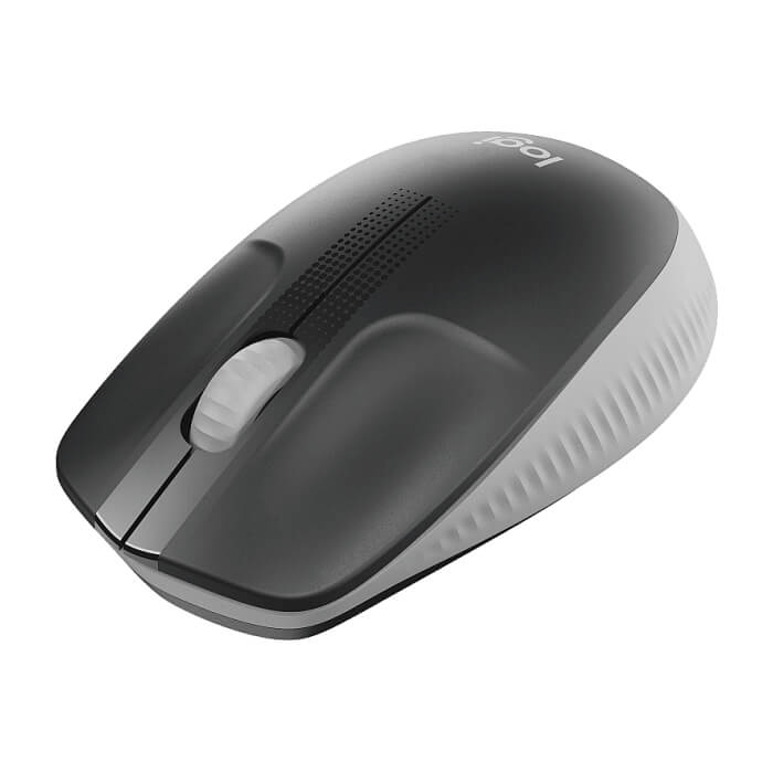 Logitech M190 Full-size wireless mouse - MID GREY - 2.4GHZ - N/A - EMEA - M190 (тъмнейл - 3)