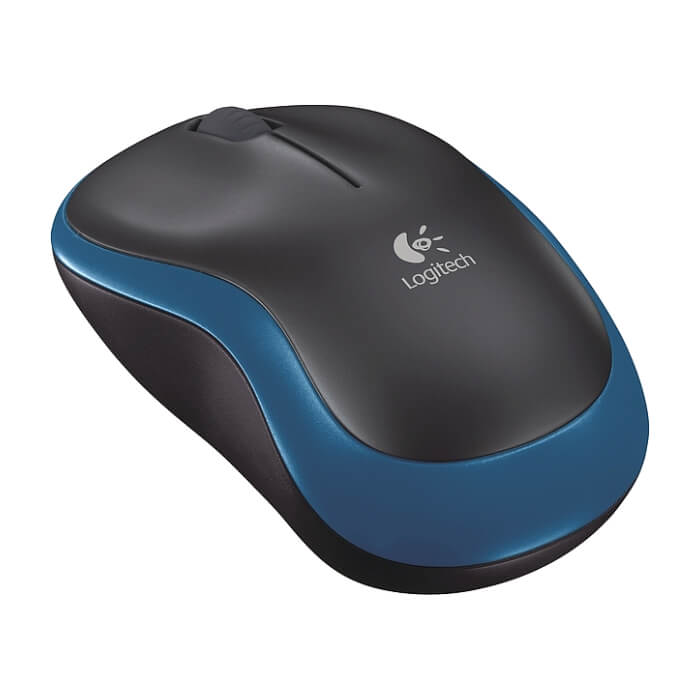 Logitech Wireless Mouse M185 Blue (тъмнейл - 2)