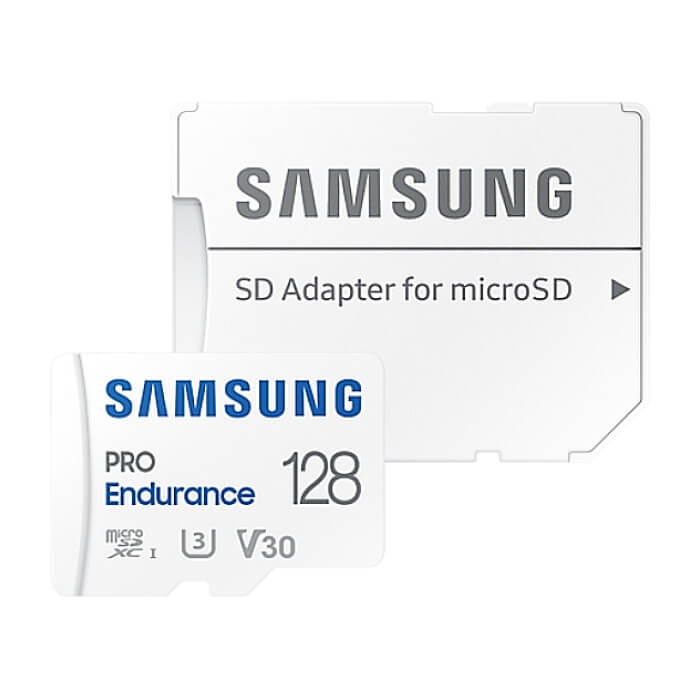 Samsung 128 GB micro SD PRO Endurance, Adapter, Class10, Waterproof, Magnet-proof, Temperature-proof, X-ray-proof, Read 100 MB/s - Write 40 MB/s ID 74077 (тъмнейл - 4)