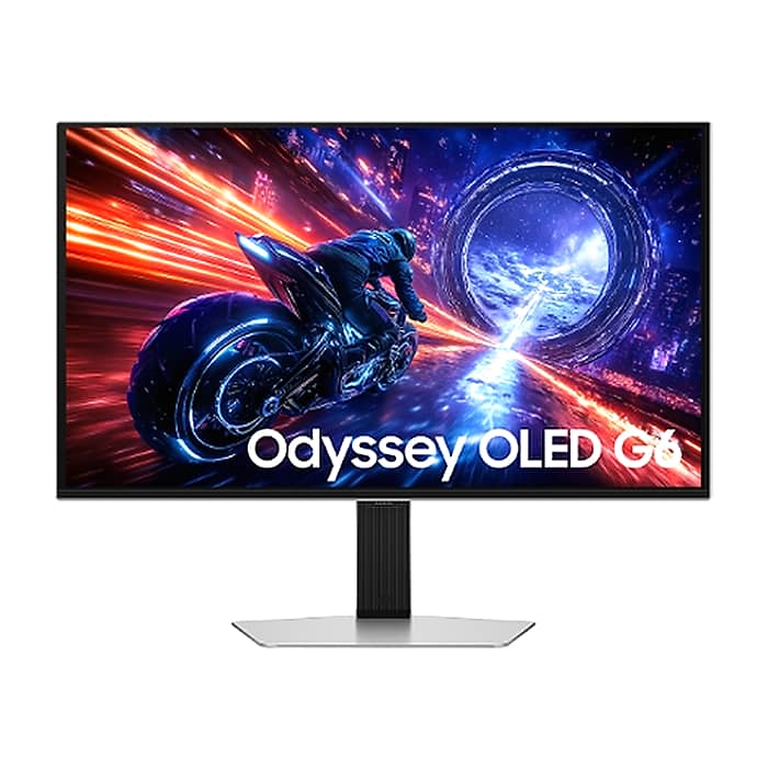 Samsung 27FG602 27" Odyssey G6 OLED 500Hz 0.03ms 2560x1440 DP HDMI Silver + Logitech G102 Mouse, Lightsync RGB, 8000 DPI, 6 Programmable Buttons, Black (тъмнейл - 2)
