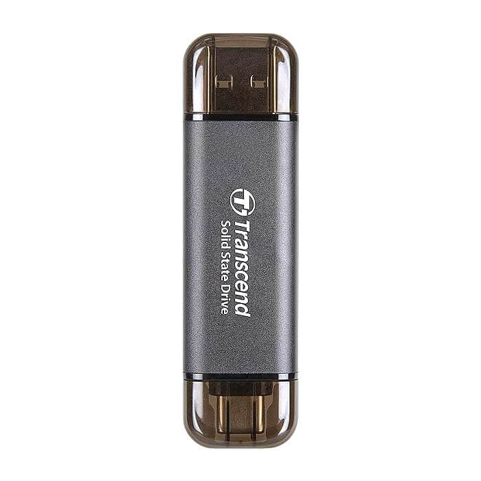 Transcend 512GB, External SSD, ESD310C, USB 10Gbps, Type C/A, Black ID 73306 на супер цена