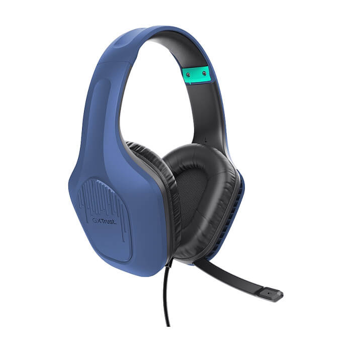 TRUST GXT415 Zirox Headset Blue ID 74564 (тъмнейл - 4)