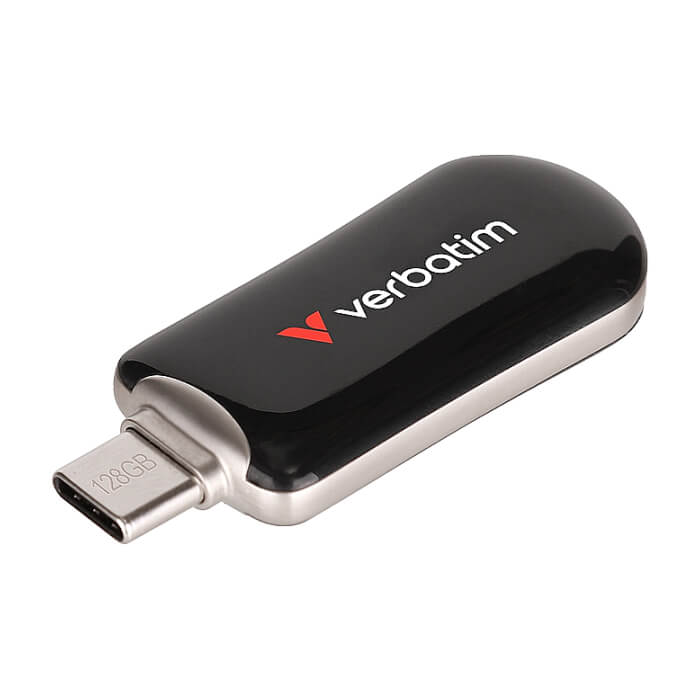 Verbatim Plectra USB-C Flash Drive Black 128GB ID 84848 на супер цена