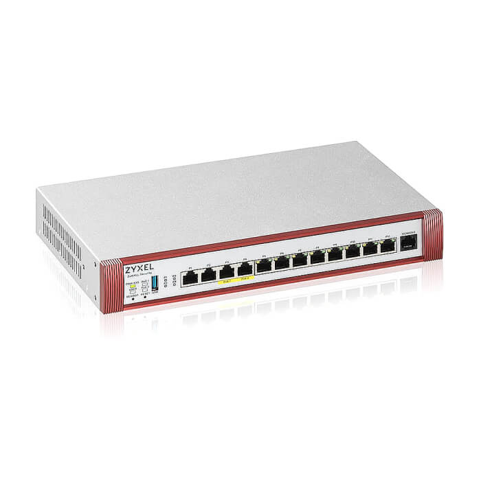 ZyXEL USG FLEX 500 H, 2*2.5G, 2*2.5G( PoE+) & 8 Gigabit user-definable ports, 1*USB with 1 YR Gold Security Pack ID 88972 (тъмнейл - 4)