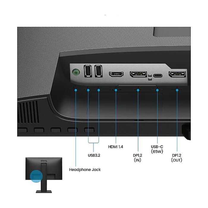 BenQ BL2486TC LED MONITOR BL2486TC BLACK ID 95269 (тъмнейл - 5)
