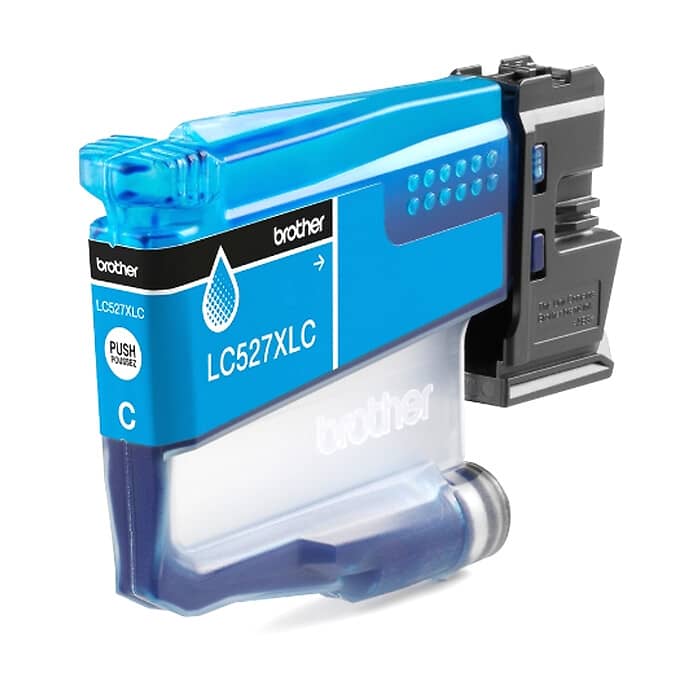 Brother LC527XLC Cyan Ink Cartridge for MFCJ5010DW/MFCJ5110DW - 2000 page yield ID 99402 (тъмнейл - 2)