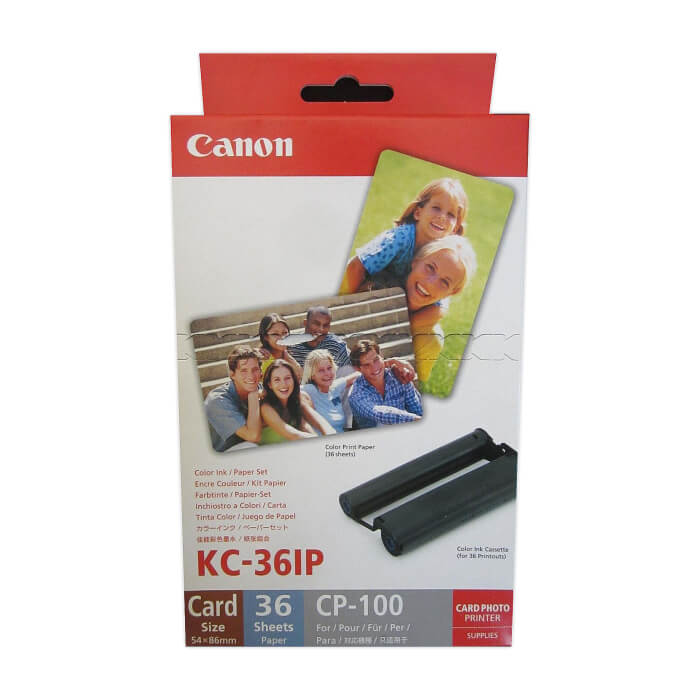 Canon Color Ink/Paper set KC-36IP (Credit card size) 36 sheets ID 70911 на супер цена
