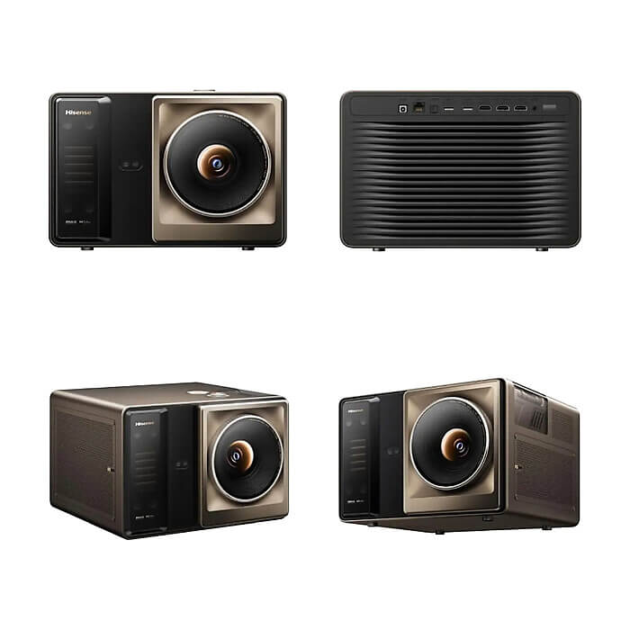 Hisense HR10 Laser Projector, 4K Ultra HD 3840x2160, 6000:1, 6000 lum, 60 Hz, 16:9, Throw ratio 0.84-2.0: 1, VIDAA U9,3 x HDMI, HDR, HDR 10, HDR 10+, DTS Virtual X, 2x8W+15W, Black ID 99156 (тъмнейл - 4)