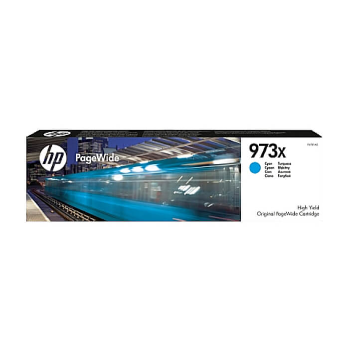 HP 973X High Yield Cyan Original PageWide Cartridge ID 69425 на супер цена
