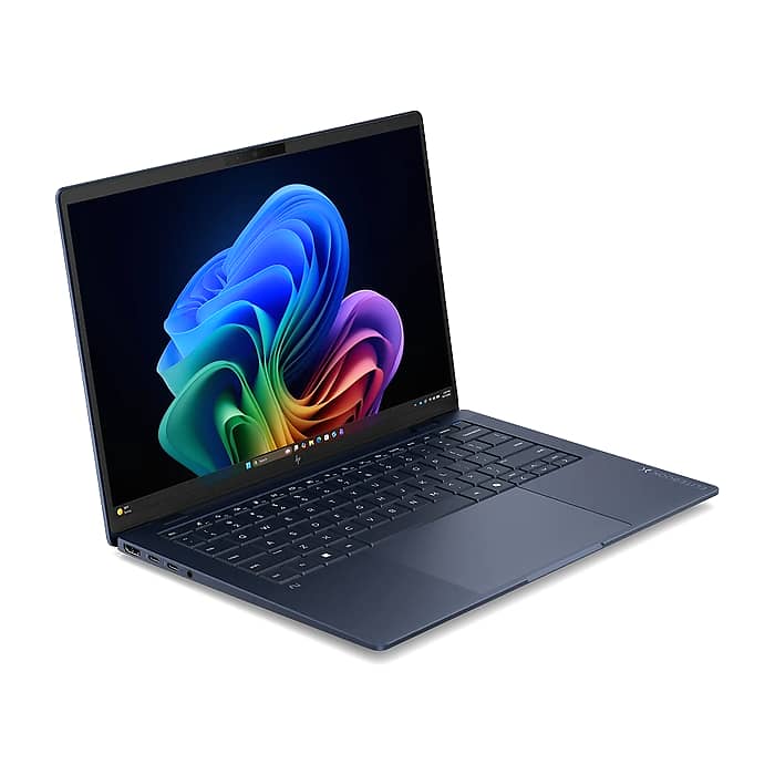 HP EliteBook X G2i AI 14" Atmospheric Blue, Ultra 7 356H(up to 4.7Ghz/18MB/16C), 14" 2.8K OLED UWVA AG 1200 Hz 500nits Sure View Touchscreen, 32GB LPDDR5X On-board, 1TB PCIe SSD, WiFi7 + BT6, FPR, Backlit Kbd, 3C Batt, Win 11 Pro, 3Y Offsite (тъмнейл - 3)