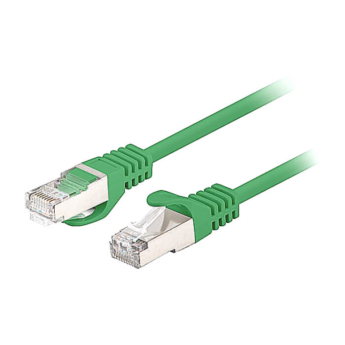 Lanberg patch cord CAT.6 FTP 0.25m, Fluke Passed, green (10-pack) ID 96933 (тъмнейл - 2)