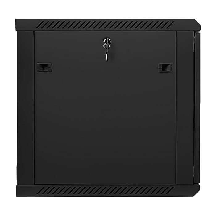 Lanberg rack cabinet 19” wall-mount 12U / 600x600 for self-assembly (flat pack), black ID 71881 (тъмнейл - 4)