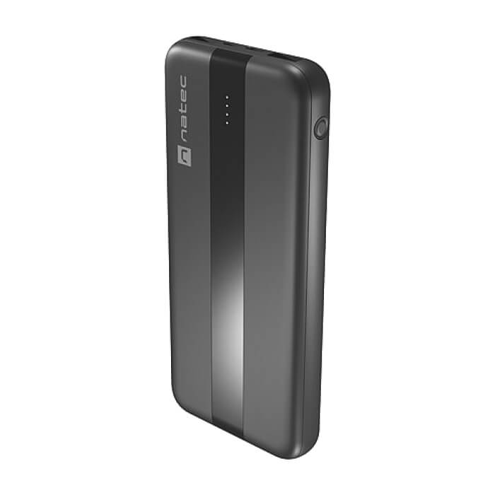 Natec Powerbank Trevi Slim Q V2 10000MAh 2X USB-A 18W + 1X USB-C 20W + USB-C - USB0-C CABLE ID 89573 (тъмнейл - 3)