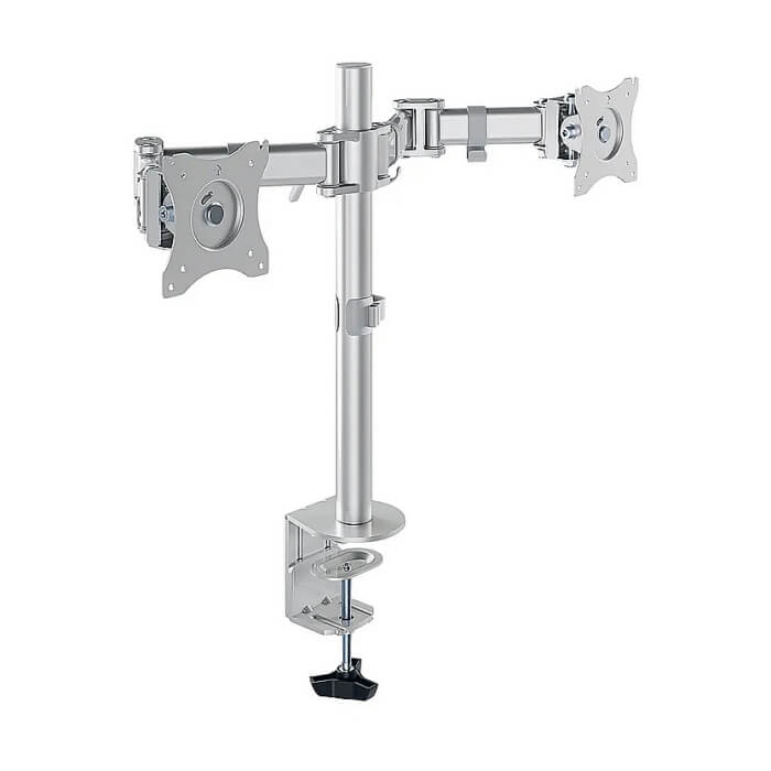 Neomounts Flat Screen Desk mount (10-27") desk clamp/grommet ID 84234 (тъмнейл - 4)