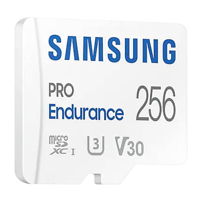 Samsung 256 GB micro SD PRO Endurance, Adapter, Class10, Waterproof, Magnet-proof, Temperature-proof, X-ray-proof, Read 100 MB/s - Write 40 MB/s ID 74076 (тъмнейл - 3)