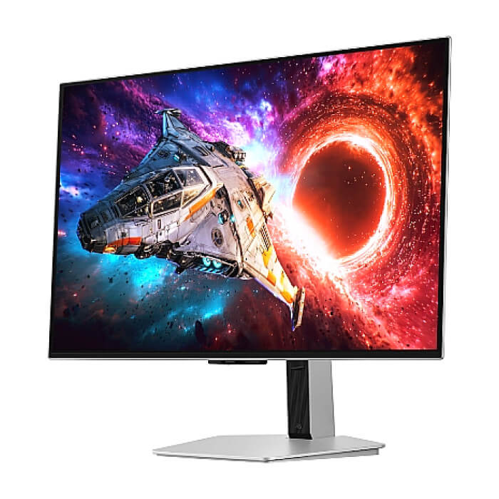 Samsung 32'' LS32HG800SU Odyssey OLED G8 4K 3840x2160 0.03ms 240Hz Glare Free DP 2.1 (UHBR20) & USB-C (98W) Silver ID 98854 (тъмнейл - 2)