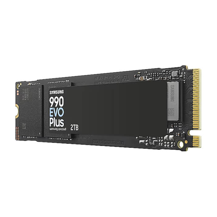 Samsung SSD 990 EVO Plus 2TB PCIe 4.0 NVMe 2.0 M.2 V-NAND 3-bit MLC, 256-bit Encryption, Read 7150 MB/s Write 6300 MB/s ID 83951 (тъмнейл - 3)