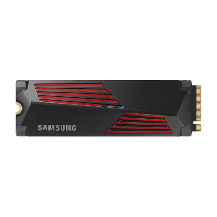 Samsung SSD 990 PRO 4TB Heatsink PCIe 4.0 NVMe 2.0 M.2 V-NAND 3-bit MLC, 256-bit Encryption, Read 7450 MB/s Write 6900 MB/s ID 97585 на супер цена