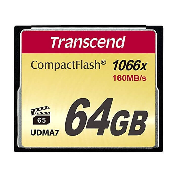 Transcend 64GB CF Card (1066x) ID 74012 на супер цена