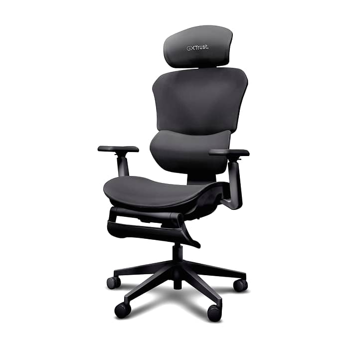 TRUST GXT725 Rivara Ergonomic Mesh Gaming Chair Black (тъмнейл - 3)