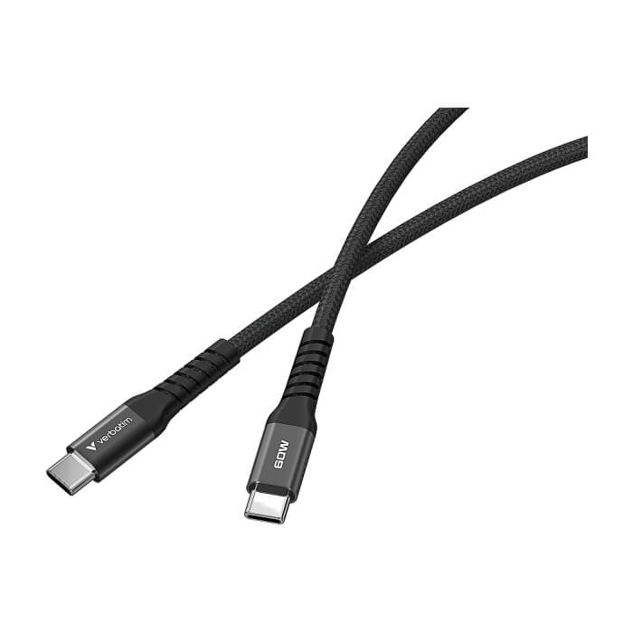 Verbatim Sync & Charge USB-C to USB-C 100W Magnetic 120 cm - Black ID 84959 (тъмнейл - 3)